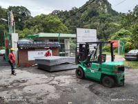 Mitsubishi Diesel Forklift Rental at Taman Melawati, Kuala Lumpur Malaysia