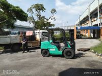 Mitsubishi Diesel Forklift Rental at Sungai Buloh, Selangor Malaysia