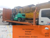 Mitsubishi Diesel Forklift Rental at Seri Kembangan, Selangor, Malaysia