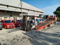 Nissan Diesel Forklift Rental at Tanjung Malim, Perak, Malaysia
