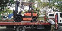 Toyota Diesel Forklift Rental at Shah Alam, Selangor, Malaysia (C154)