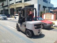 Nissan Diesel Forklift Rental at Jalan Raja Laut, Kuala Lumpur, Malaysia (C229)