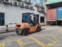 Toyota Diesel Forklift Rental at Bangi, Selangor, Malaysia (C231)
