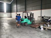 Mitsubishi Diesel Forklift Rental at Kg Baru Sungai Buloh, Selangor, Malaysia (C235)