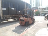 Nissan Diesel Forklift Rental at Sunway PJS, Selangor, Malaysia (C255)