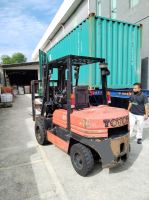 Toyota Diesel Forklift Rental at Kawasan Perindustrian Bukit Angkat @ Kajang, Selangor, Malaysia (C282)