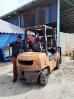 Toyota Diesel Forklift Rental at Taman Balakong Jaya @ Balakong, Selangor, Malaysia (C283)