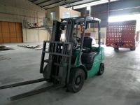 Mitsubishi Diesel Forklift Rental at Jalan Welfare @ Kampung Baru Sungai Buloh, Selangor, Malaysia (C309)