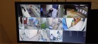 CCTV Selangor High Resolution 8port CHANNEL CCTV Security System For Industrial Area Done Installation 