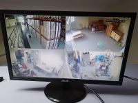 CCTV Selangor Malaysia Manufacturing Area Done Installation 4Channel Dahua Technology Cctv System 2unit Full Colour Camera & Data Cabinet Clean Installation IT Network Support