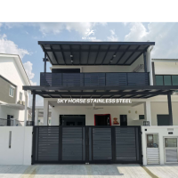ACP Roofing Skylight Balcony Fence Stainless Steel Aluminum Auto Gate Installation Work Kepong | Malaysia  