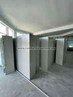 Metal Double Decker Bedframe & High Density Single Mattress | Hostel Worker Dormitory Furniture Supplier