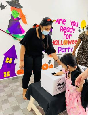 The children enjoyed a BOO~TIFUL Halloween Day that filled with fun and treats last Saturday. 