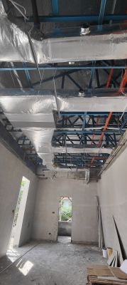 VRV A System & Ceiling conceal duct tape air cond 