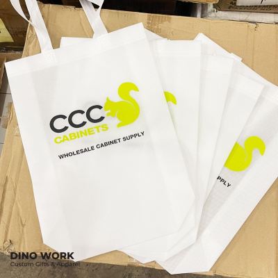 Non Woven Bag with 2 colors logo print