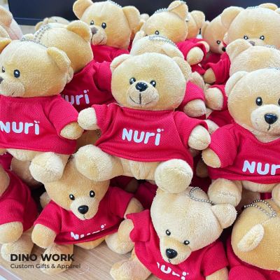 T-Shirt Teddy Bear Keychain