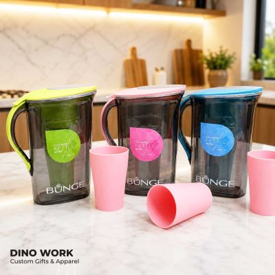BPA-Free Cold Water Pitcher Set with Cups