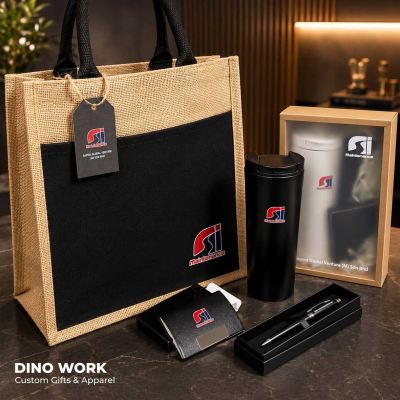 3in1 VVIP Gift Set for Safwa, with Gift Box & Eco Jute Bag