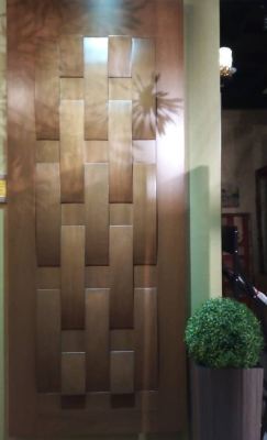 Solid 3D Design Decorative Door