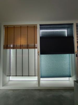 Venetian Timber Blinds & Honeycomb 