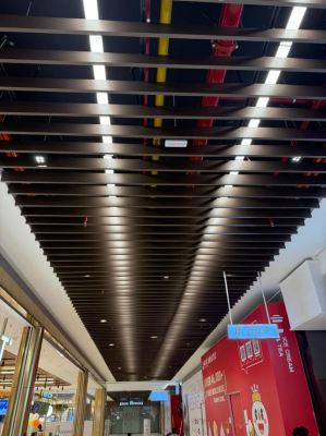 Aluminium Baffle Ceiling