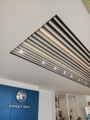 Aluminium Baffle Ceiling