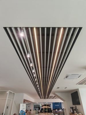 Aluminium Baffle Ceiling