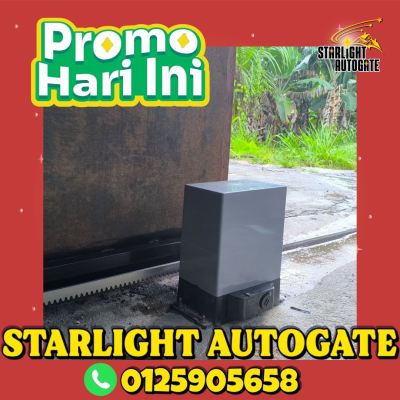 13 JULY 2026 AutoGate Auto Gate Promotion Model: SV1000+ Jalan Kekwa , Taman Nyior,  Lrg Dusun Nyior , Taman Dusun Nyior, Jalan Gedong Lalang , Gedong Lalang, 70400 Seremban, Negeri Sembilan