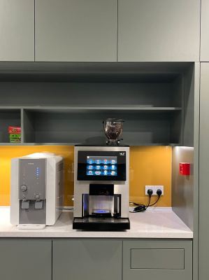 Office Coffee Machine Rental - KLIA Corporate Pantry 3700G2 Installation 