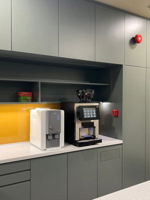 Office Coffee Machine Rental - KLIA Corporate Pantry 3700G2 Installation 