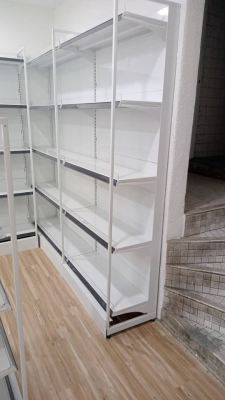 Pharmacy with Gondola W/frame (White)