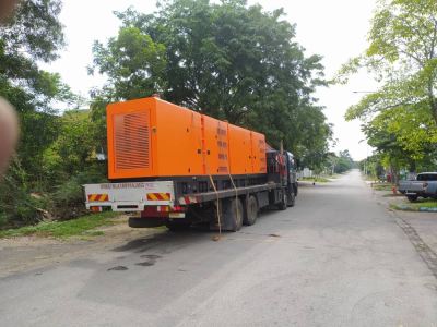 Delivery, Installation, Testing and Commissioning 2 Unit 400KVA Diesel Generator Set Silent Canopy