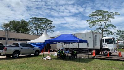 Project Rental 5000KVA SYNC Semangar Air Johor Intake Plant 