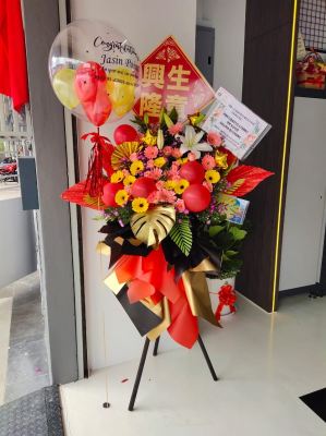 Congratulatory Flower Stand from Beta to Mr Daniel (November 2022) - Melaka