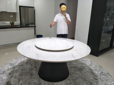 White Marble Dining Table From Greece - Sivec White Marble 