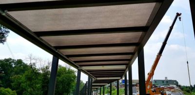 Polycarbonate Sheets - Walkway Project PARKHILL @ BUKIT JALIL