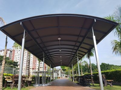 ACP Roofing - Over 30,000sf ACP supply by JC MATERIAL SUPPLY SDN BHD @ SELAYANG PARK
