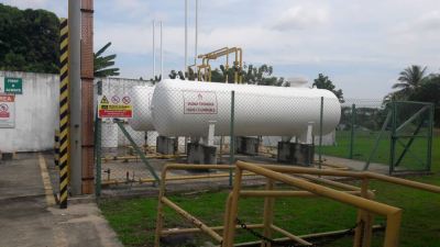 LPG Bulk Tank Installation