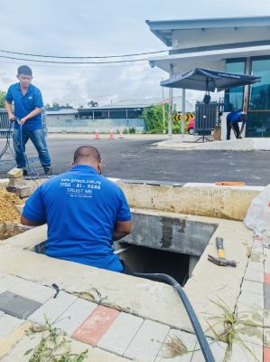Barrier Gate Installation In Progress @ Alor Setar