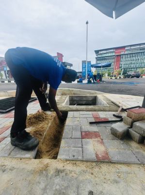 Barrier Gate Installation In Progress @ Alor Setar