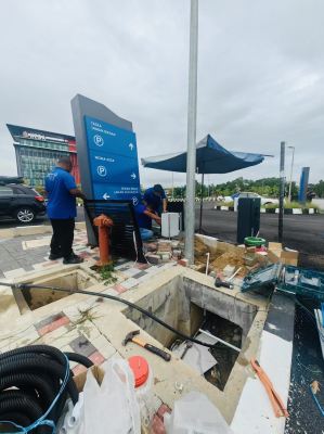 Barrier Gate Installation In Progress @ Alor Setar