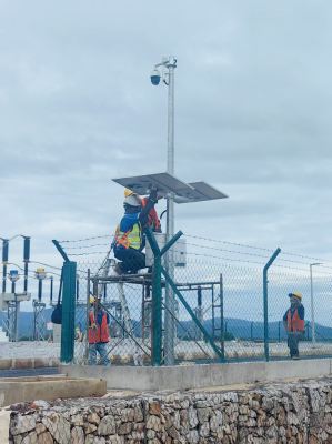 Solar Wireless Camera System @ Bukit Kayu Hitam