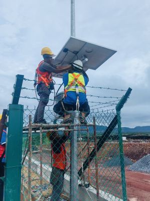 Solar Wireless Camera System @ Bukit Kayu Hitam