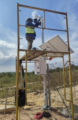 Solar Long-Range Wireless CCTV System