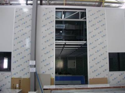 Cleanroom wall and Ceiling Installation