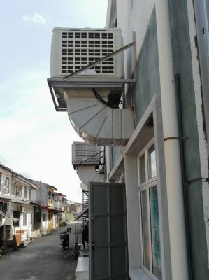 Supply & Install Premium Inverter Industry Air Cooler for Restaurant Shum Kee