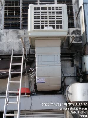Install Premium Inverter AirCooler at Batu Pahat