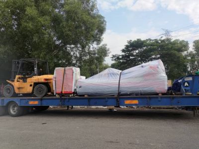 Delivery of Fiber Laser Cutting Machine 3kW 