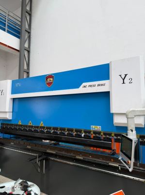 APM Hybrid CNC Press Brake 200 Ton for Sheet Metal Fabrication 