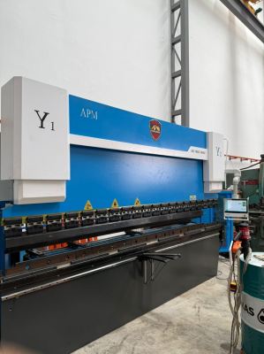 APM Hybrid CNC Press Brake 200 Ton for Sheet Metal Fabrication 